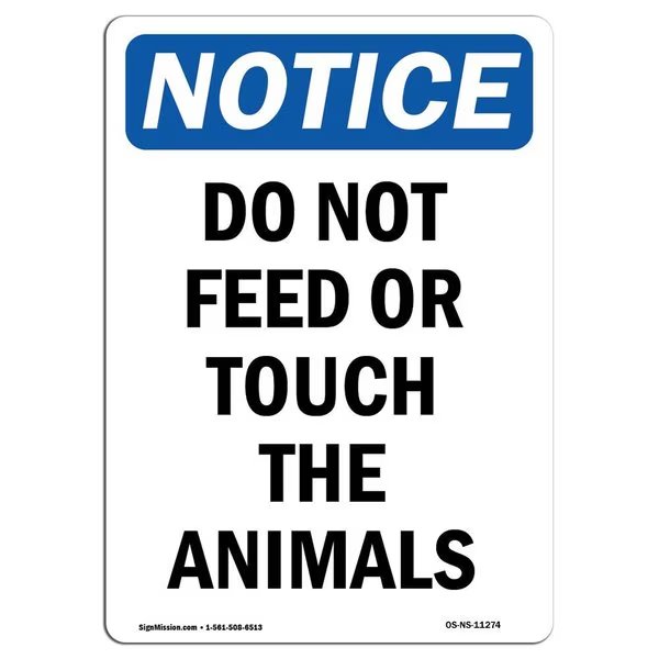 Safety Sign, OSHA Notice, 14